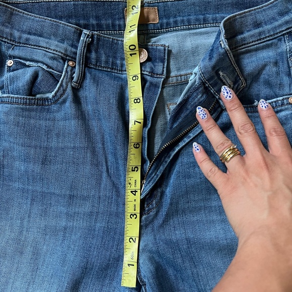 Mother denim -high waisted rascal ankle fray - Picture 8 of 12